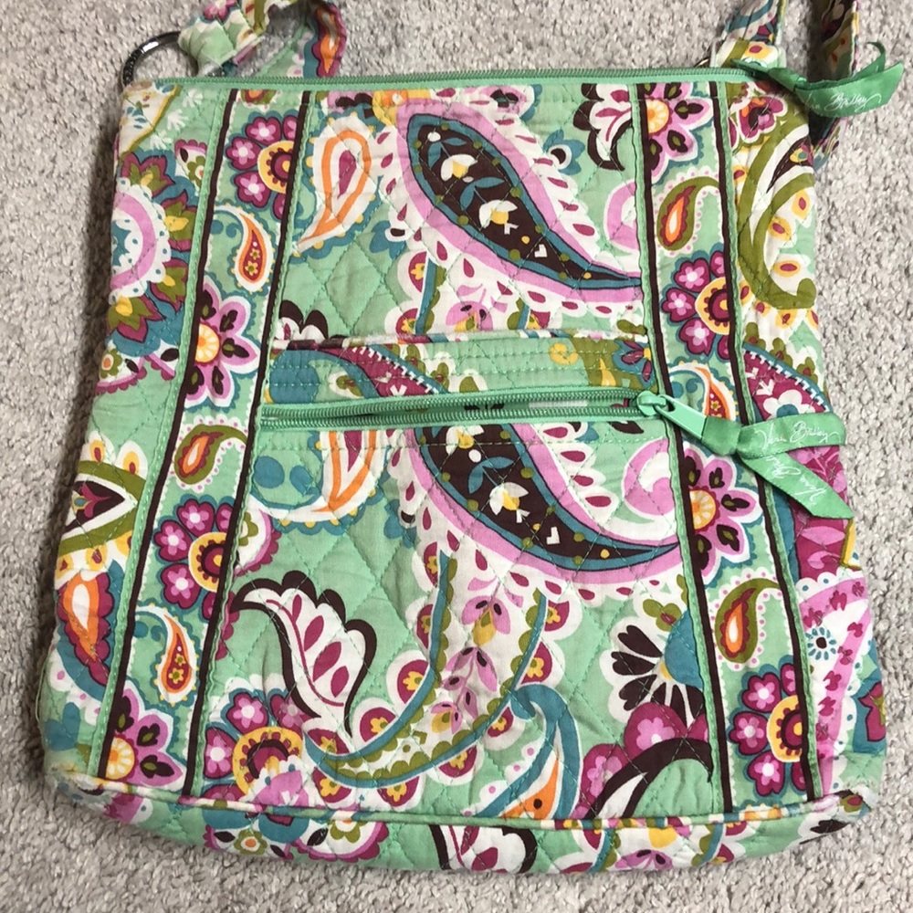Vera Bradley cross-body purse tutti-frutti pattern